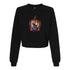 Flaming guitar Bella canvas hoodie 7505